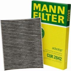 Volkswagen Touareg 2003-2010 Karbonlu Polen Filtresi Mann Marka