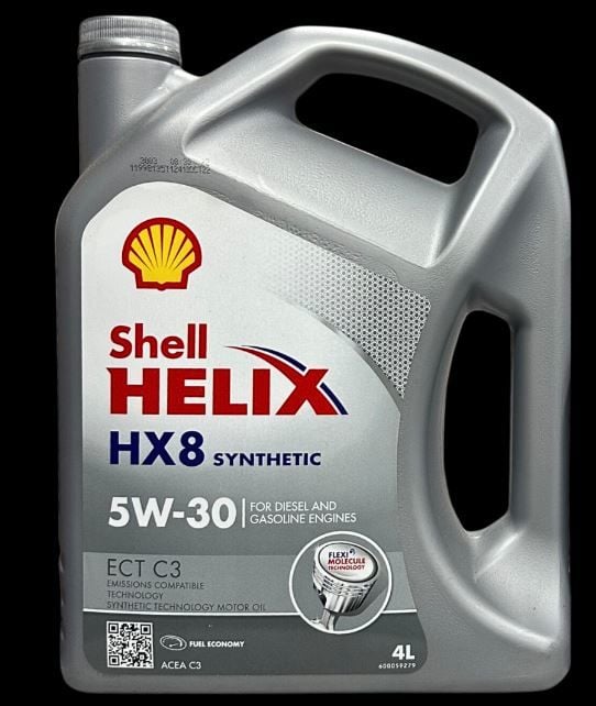 Shell Helix Hx8 Ect C3 5W-30 Dpf Partiküllü Tam Sentetik Motor yağı 4LT