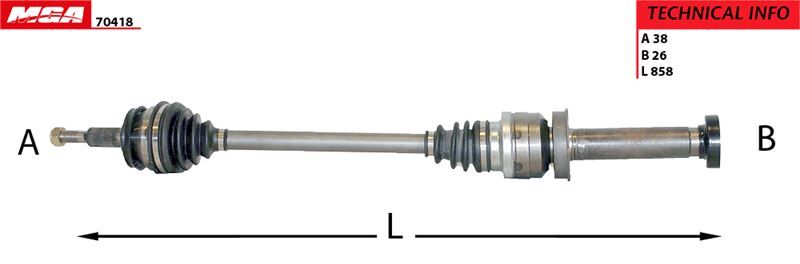 Volkswagen Transporter T5 1.9 TDI Sağ Komple Aks İthal Marka