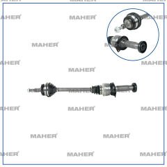 Volkswagen Transporter T5 1.9 TDI Sağ Komple Aks İthal Marka