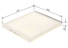 2011 CHEVROLET AVEO 1.2  (B12D1 MOTOR) PERİYODİK BAKIM SETİ  BOSCH MARKA   ( Hava, Yağ ve Polen Filtre Set )