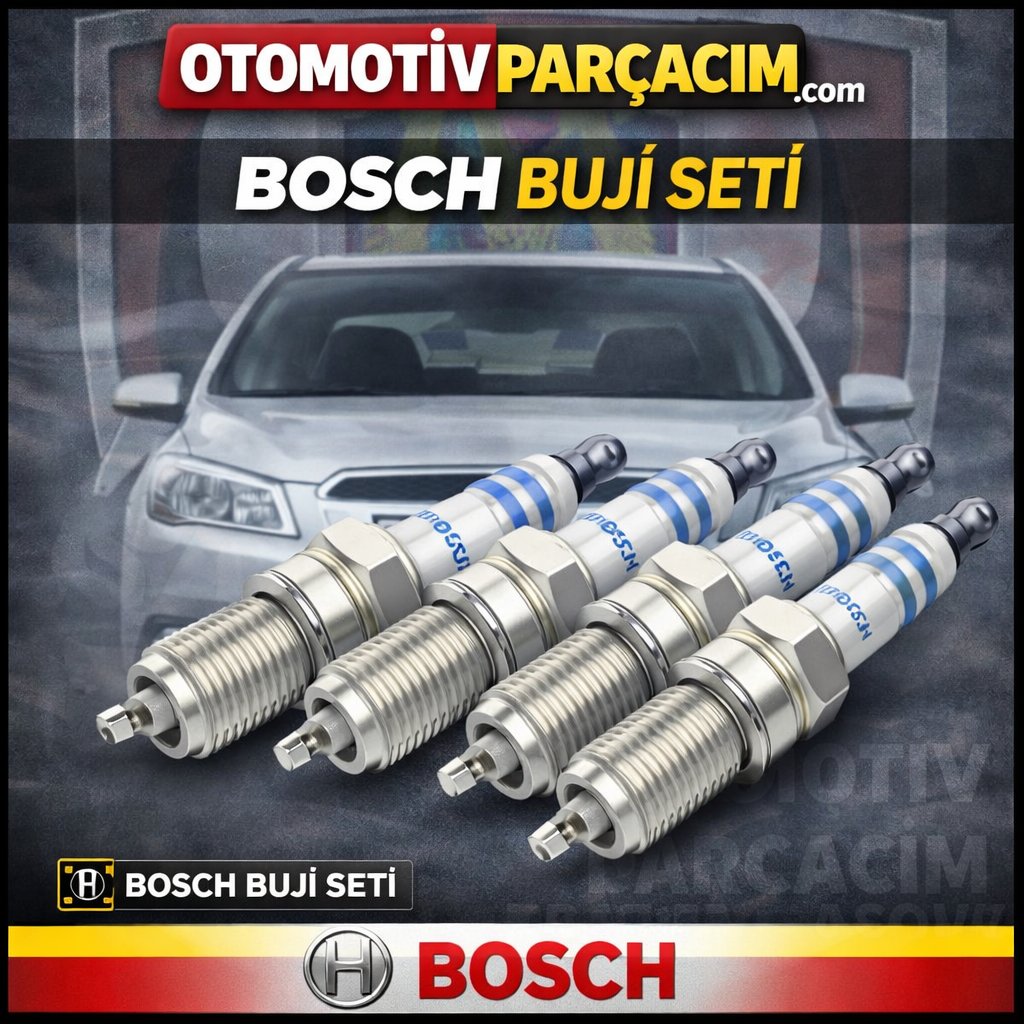 2011 CHEVROLET AVEO 1.2  (B12D1 MOTOR) BUJİ SETİ  BOSCH MARKA  4 ADET