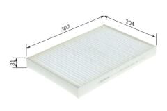 2004 AUDİ A4 DİZEL 1.9 TDI  ( AVF MOTOR) PERİYODİK BAKIM SETİ BOSCH MARKA (HAVA, YAĞ VE POLEN )