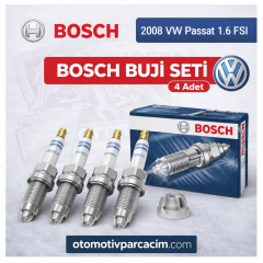 2008 Passat 1.6 FSI  Buji Seti ( BLF Motor) BOSCH Marka ( 4 adet Takım )