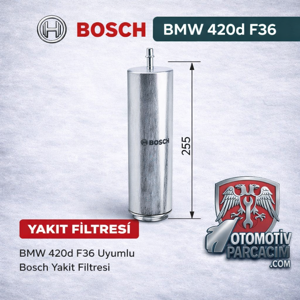 Bmw 420D Dizel F36 Yakıt Filtresi Bosch Marka