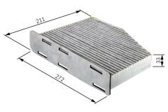 Audi TT Coupe 2.0 TFSI Periyodik Bakım Seti Bosch Marka 3'lü Filtre Seti