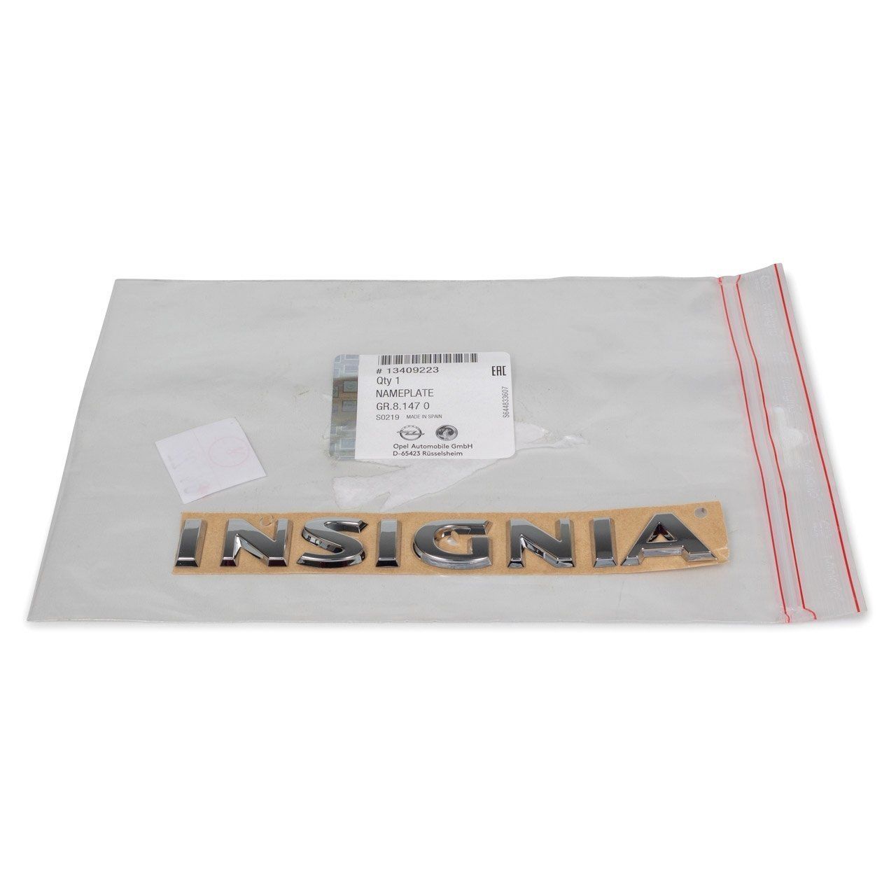 Opel İnsignia A Kasa Bagaj ( İNSİGNİA ) Yazı YR00252280