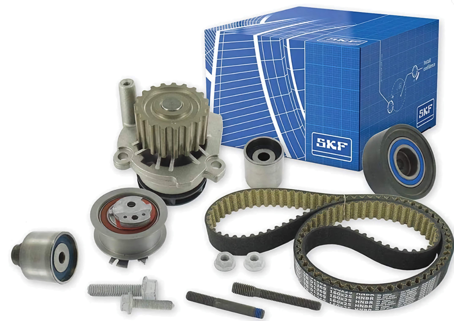 VW Passat  Triger Set + Devirdaim 1.6 TDİ SKF VKMC01148-2 -03L198119F 2011-2014
