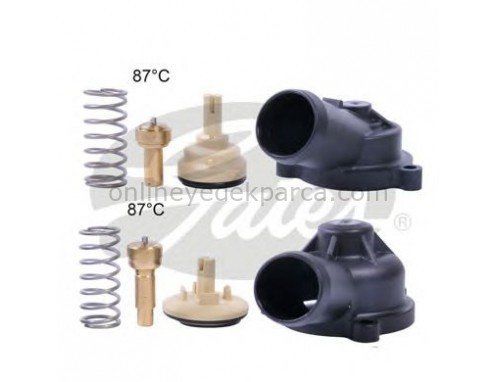 Volkswagen Golf 5 1.4TSI / 1.6FSI Çift Termostat Tamir Takımı GATES 2004 - 2010