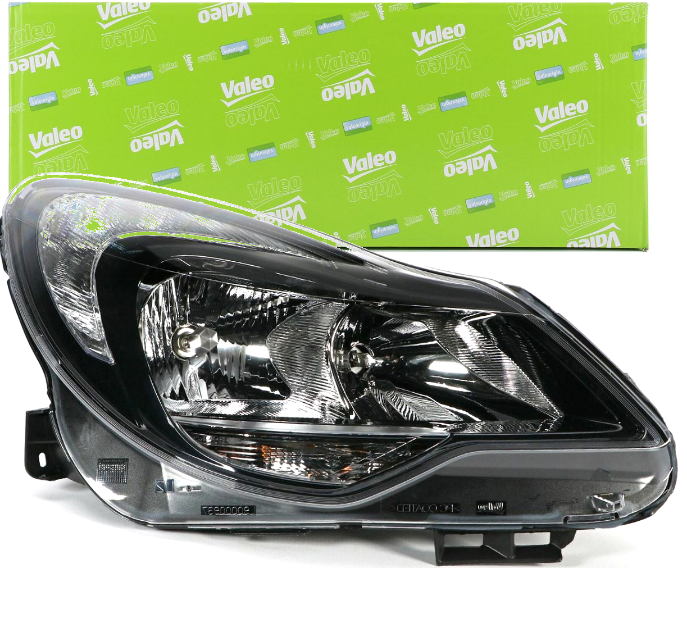 Opel Corsa D Makyajlı Ön Sağ Far Füme Renkli Valeo Marka 45287