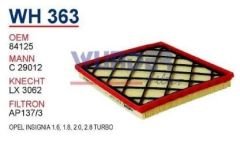 Opel insignia Hava Filtresi Wunder Marka W363