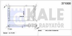 Opel Astra F X16XEL Otomatik Vites Klima Radyatörü Kale Marka 1300148