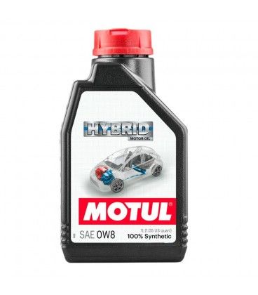 Motul Hybrid 0W-8 1 Lt Tam Sentetik Hibrit Motor Yağı
