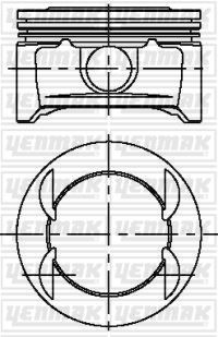 Opel Corsa C - Corsa D 1.2 Benzinli (Z12XEP) Standart Piston Sekman Yenmak