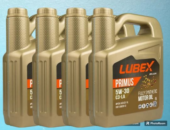 LUBEX PRIMUS C3-LA 5W-30 4x5LT TAM SENTETİK 4 ADET