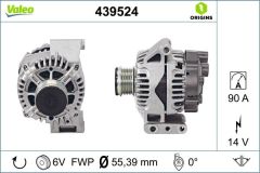 Opel Corsa C 1.3 Dizel Alternatör ( Şarj Dinamosu ) Valeo Marka 439524