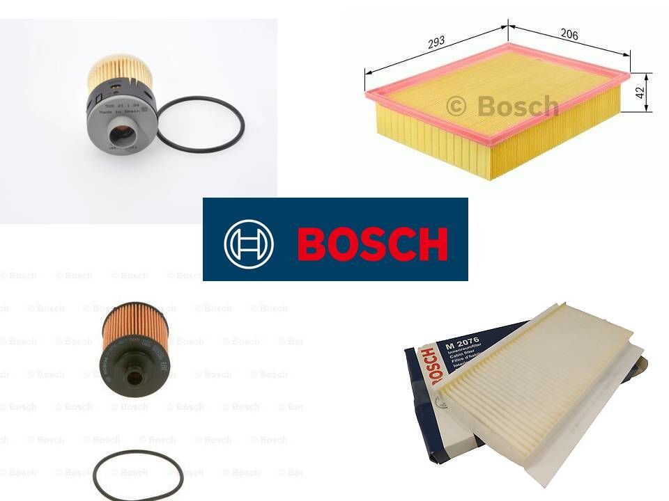 Opel Corsa C 1.3 Dizel Periyodik Bakım Filtre Seti (Ufi Yağ Filtre Tipi) Bosch Marka