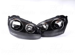 FAR SETI SOL VE  SAG TAKIM MERCEKLI SIYAH RENK  TAK/CALISTIR VW GOLF5 R32 GOLF5 GTI JETTA 03-09