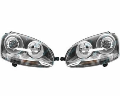 FAR SETI SOL VE  SAG TAKIM MERCEKLI SİYAH KROM  TAK/CALISTIR VW GOLF5 R32 GOLF5 GTI JETTA 03-09