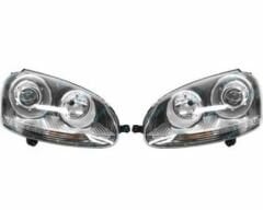 FAR SETI SOL VE  SAG TAKIM MERCEKLI SİYAH KROM  TAK/CALISTIR VW GOLF5 R32 GOLF5 GTI JETTA 03-09