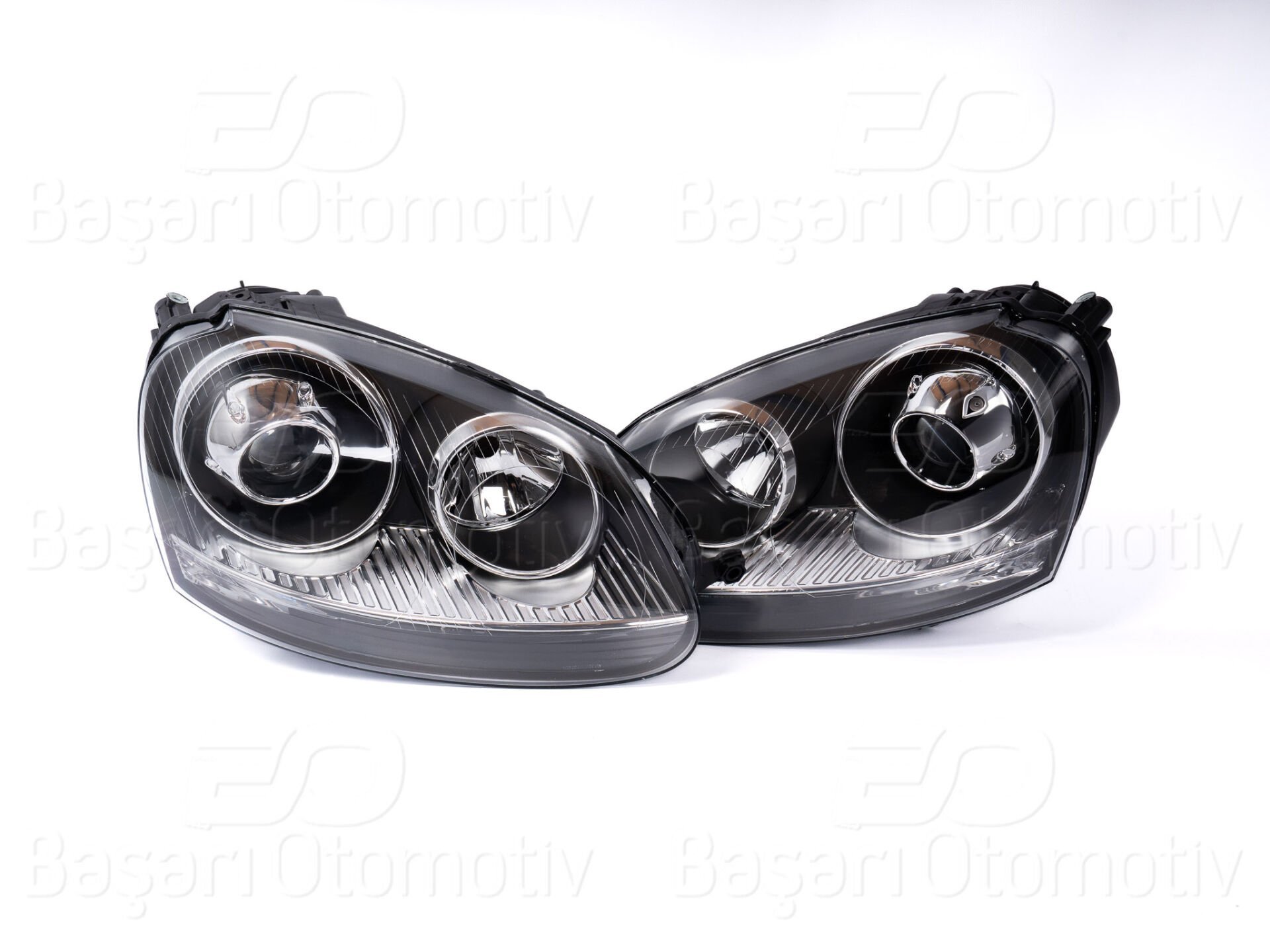 FAR SETI SOL VE  SAG TAKIM MERCEKLI SİYAH KROM  TAK/CALISTIR VW GOLF5 R32 GOLF5 GTI JETTA 03-09