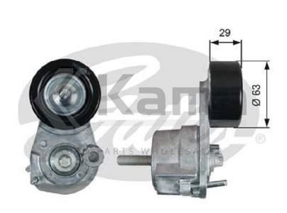 Opel Astra H 1.6 V Kayış Gergi Kütüklü Gates Marka T39291 6340558