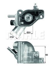 Opel Astra G 1.8 Termostat Mahle Marka 6338005