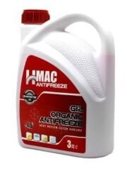 H-MAC  H-Mac Organik Kırmızı Antifriz 3 Lt -40 Derece