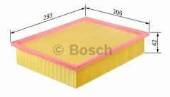Opel Corsa C  1.2-1.4-1.7.1.8 Hava Filtresi Bosch Marka 1457433055