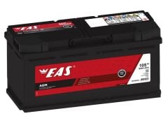 EAS 12V 105 AH AGM 3 YIL GARANTİLi OTOMOBİL VE HAFİF TİCARİ START-STOP AGM