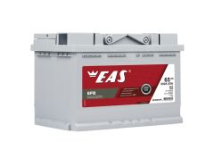 EAS 12V 65 AH EFB 3 YIL GARANTİLi OTOMOBİL VE HAFİF TİCARİ START-STOP EFB