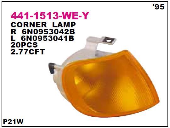 VW POLO III SOL SİNYAL SARI  93>