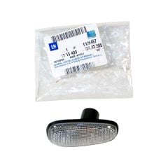 Opel Astra G Çamurluk Sinyali Beyaz Renk Gm Orjinal 1713400-9120467